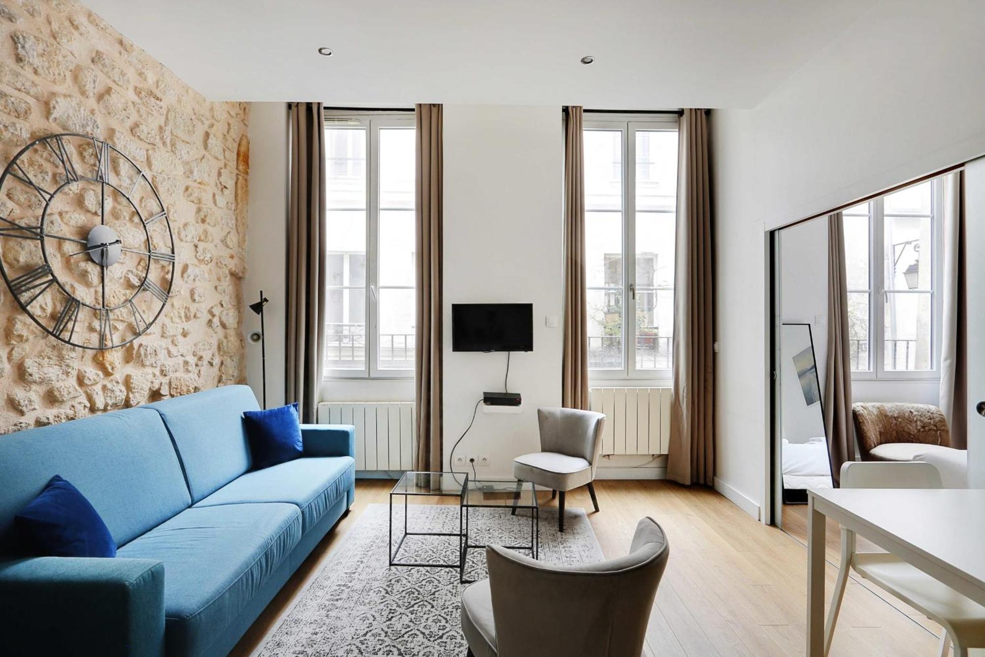 Appart Confortable -1Br 4P- Quartier Beaubourg Paris Bagian luar foto